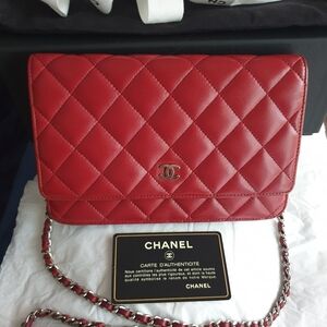 **SOLD** Chanel Woc Red